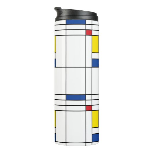 Bouteilles Isothermes Mondrian II Minimum De Stijl Modern Art Design (Tourné sur la droite)