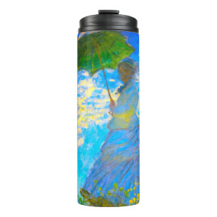 Bouteilles Isothermes Monet Woman avec un parasol