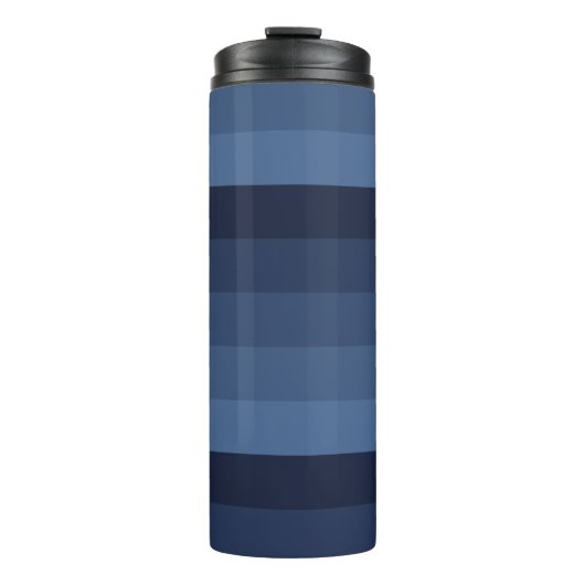 Bouteilles Isothermes Monochromatique bleu (Devant)