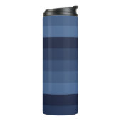 Bouteilles Isothermes Monochromatique bleu (Tourné sur la gauche)