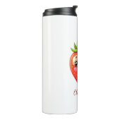 Bouteilles Isothermes Monogram cute strawberry kawaii (Tourné sur la gauche)