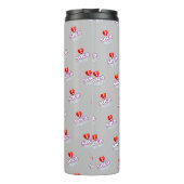 Bouteilles Isothermes MONOGRAM I  J'AIME SOCA sur GRIS (Dos)