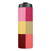Bouteilles Isothermes Monogram Points de couleur Élégant (Devant)