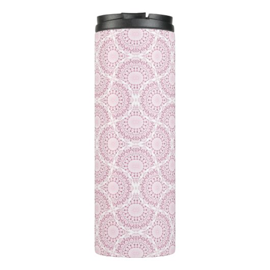 Bouteilles Isothermes Monogramme Art Déco Confetti Lace Mandala (Dos)