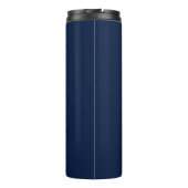Bouteilles Isothermes Monogramme bleu marine et or (Dos)