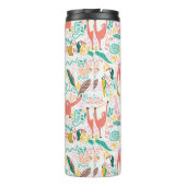 Bouteilles Isothermes Monogramme Colorful Happy Jungle Animaux (Dos)