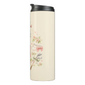 Bouteilles Isothermes Monogramme de golf rose personnalisé Coquette (Tourné sur la droite)