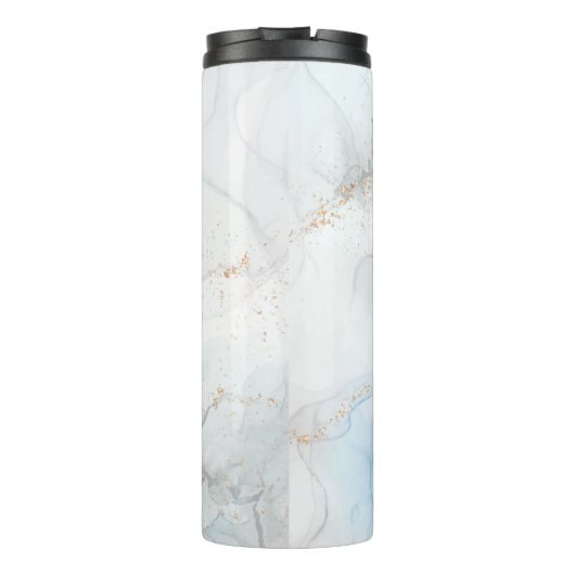 Bouteilles Isothermes Monogramme de script de nom personnalisé (Dos)