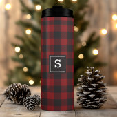 Bouteilles Isothermes Monogramme de sériole rouge et noire plaquée de bi