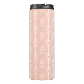 Bouteilles Isothermes Monogramme des flèches de pêche et d'or (Dos)