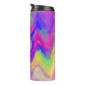 Bouteilles Isothermes Monogramme d'explosion de couleur (Tourné sur la droite)