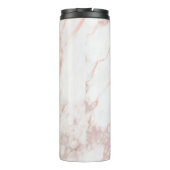 Bouteilles Isothermes Monogramme en marbre rose Toute initiale et nom Pe (Dos)