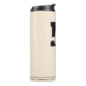 Bouteilles Isothermes Monogramme et nom Homme moderne (Tourné sur la gauche)