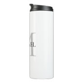 Bouteilles Isothermes Monogramme et nom personnalisés (Tourné sur la droite)