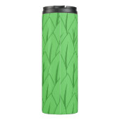 Bouteilles Isothermes Monogramme Feuille vert mou moderne (Dos)
