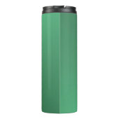 Bouteilles Isothermes Monogramme métallique vert brillant (Dos)