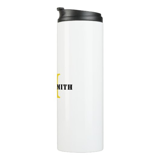 Bouteilles Isothermes Monogramme minimal (Tourné sur la droite)