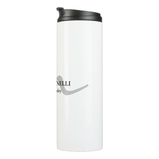 Bouteilles Isothermes Monogramme moderne tendance professionnel initial (Tourné sur la droite)