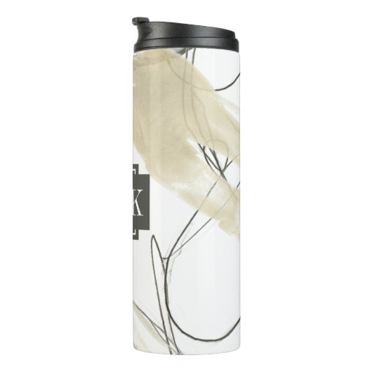 Bouteilles Isothermes Monogramme | Momentum monochrome (Tourné sur la droite)