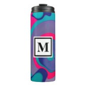 Bouteilles Isothermes Monogramme Motif à balayage (Devant)