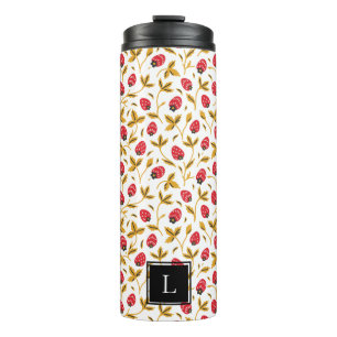 Bouteilles Isothermes Monogramme Motif de l'art populaire rustique berry