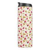 Bouteilles Isothermes Monogramme Motif de l'art populaire rustique berry (Tourné sur la droite)