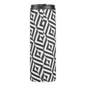 Bouteilles Isothermes Monogramme Motif Diamant noir et blanc (Dos)
