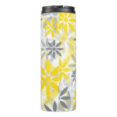 Bouteilles Isothermes Monogramme Motif gris jaune (Dos)
