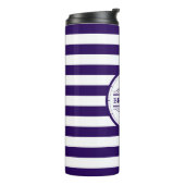 Bouteilles Isothermes Monogramme Nautique Classic Marine Tumbler Thermiq (Tourné sur la gauche)