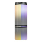 Bouteilles Isothermes Monogramme ou nom, rose et gris (Dos)