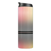 Bouteilles Isothermes Monogramme ou nom, rose et gris (Tourné sur la droite)