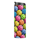 Bouteilles Isothermes Monogramme - Pickleball coloré (Tourné sur la droite)