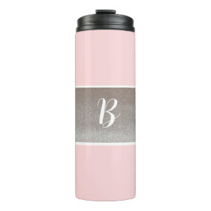 Bouteilles Isothermes Monogramme Pink Sparkie Thermal Tumbler