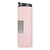 Bouteilles Isothermes Monogramme Pink Sparkie Thermal Tumbler (Tourné sur la droite)