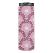 Bouteilles Isothermes Monogramme Radiant Rose Dusky Rose Dot Mandala (Dos)