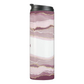 Bouteilles Isothermes Monogramme rose (Tourné sur la droite)