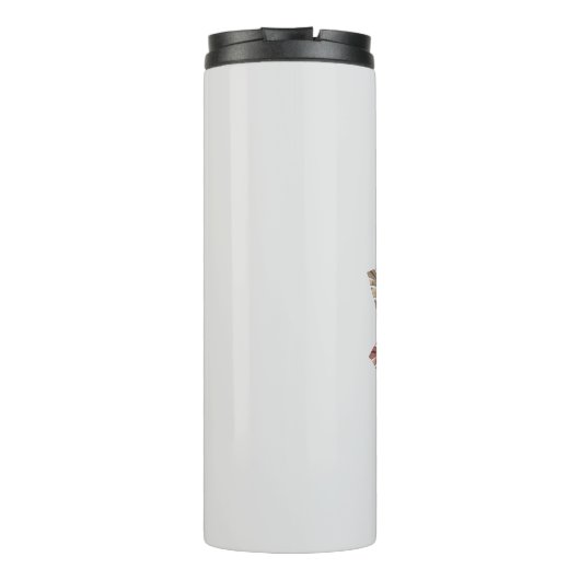 Bouteilles Isothermes Monogramme rose Floral U initial (Dos)