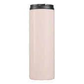 Bouteilles Isothermes Monogramme rose vif blanc chic (Dos)