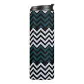 Bouteilles Isothermes Monogramme Rustique Groovy Chic (Tourné sur la gauche)