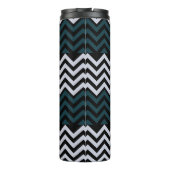 Bouteilles Isothermes Monogramme Rustique Groovy Chic (Dos)