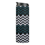 Bouteilles Isothermes Monogramme Rustique Groovy Chic (Tourné sur la droite)