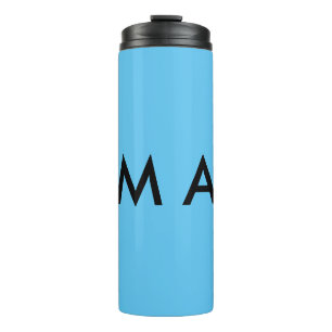 Bouteilles Isothermes Monogramme simple ajoutez votre lettre de nom homm