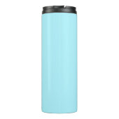 Bouteilles Isothermes Monogramme simple bleu ciel (Dos)