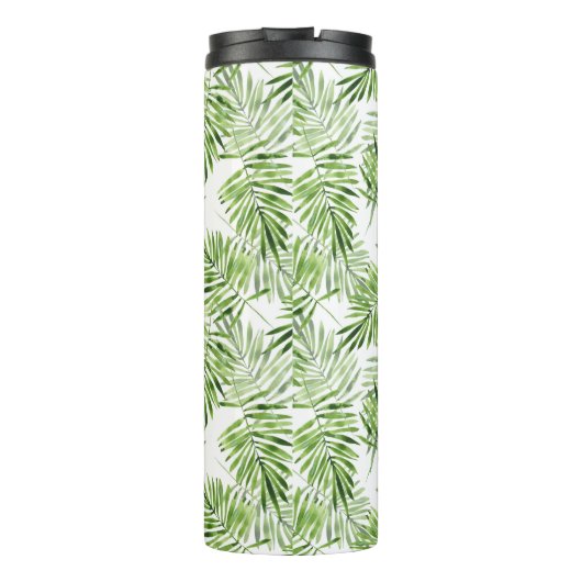 Bouteilles Isothermes Monogramme vert des palmettes | (Dos)