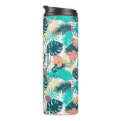 Bouteilles Isothermes Monographie de collage tropical feuille luxuriant (Tourné sur la droite)