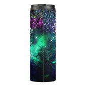 Bouteilles Isothermes Monographie de parties scintillant vert foncé mou (Dos)