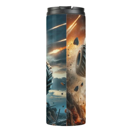 Bouteilles Isothermes Monster Truck Extreme Offline Action Power (Dos)