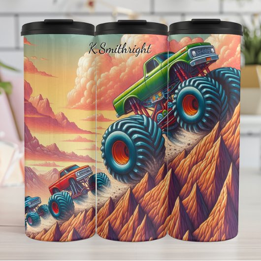 Bouteilles Isothermes Monster Trucks Escalade Desert Hills