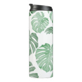 Bouteilles Isothermes Monstre aquarelle, papier peint tropical transpare (Tourné sur la droite)