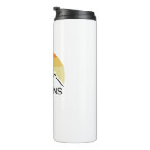 Bouteilles Isothermes Mont Adams New Hampshire Retro (Tourné sur la droite)